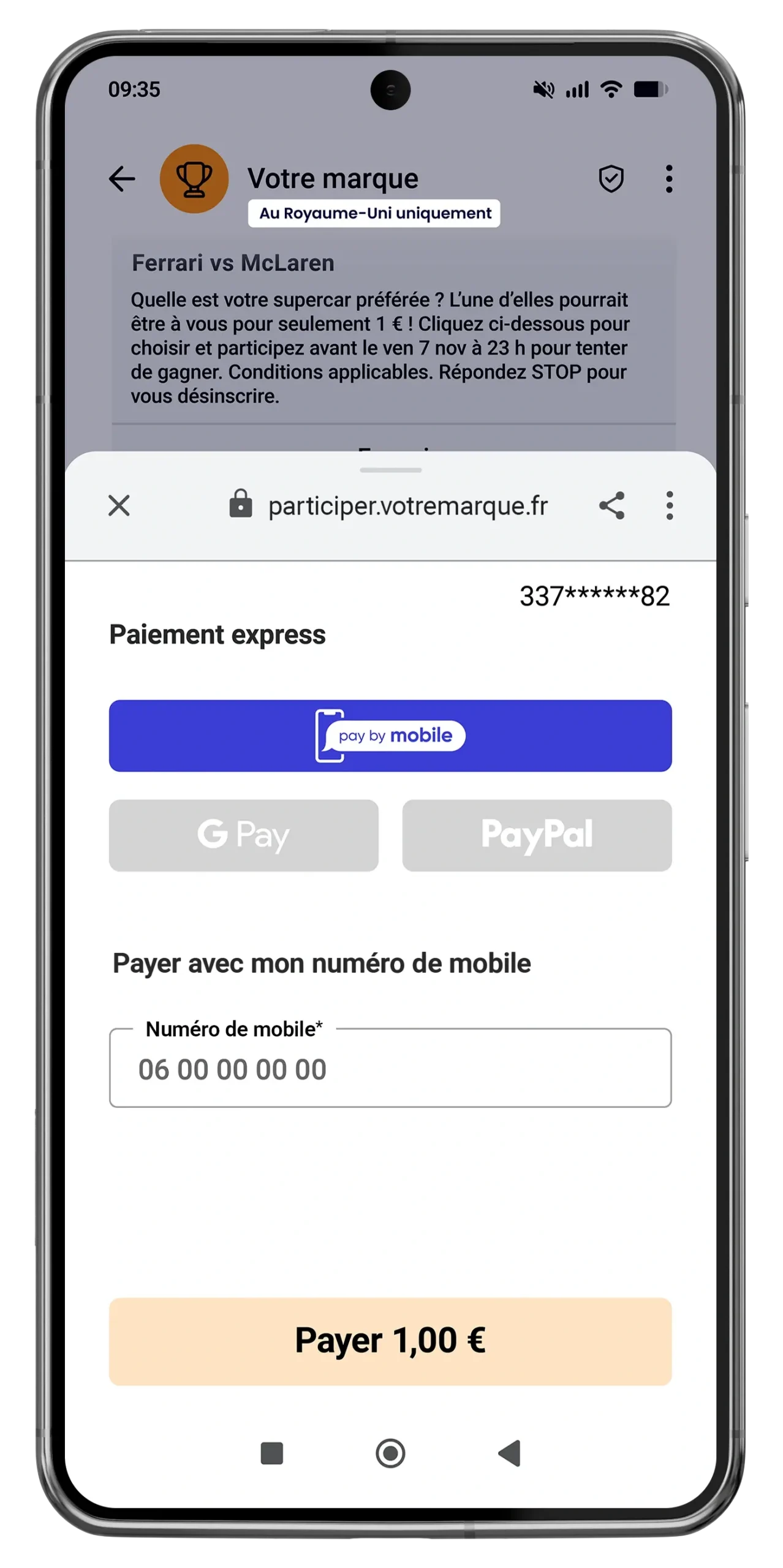 étape 1 - web